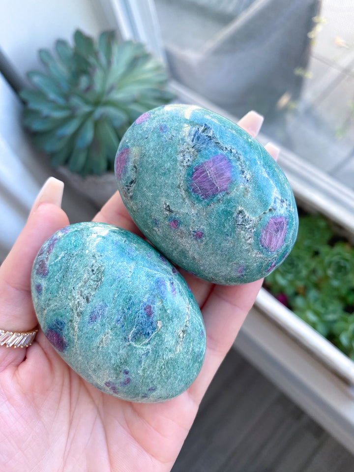 Ruby Fuchsite Palm