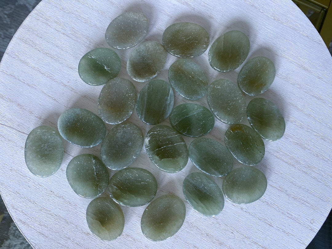 Light Green Aventurine Worry Stone