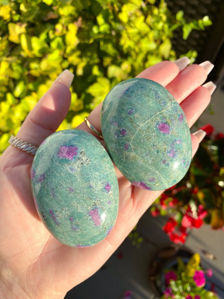 Ruby Fuchsite Palm