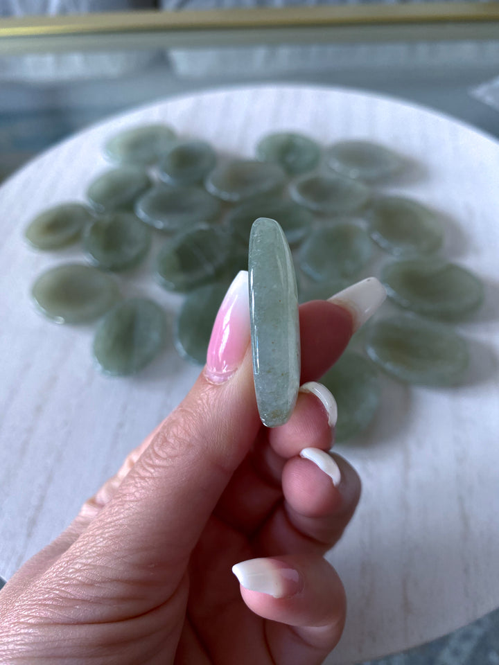 Light Green Aventurine Worry Stone