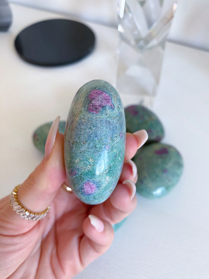 Ruby Fuchsite Palm