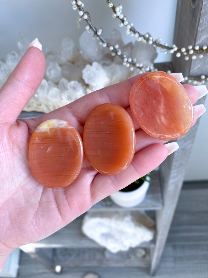 Orange Aventurine Worry Stone