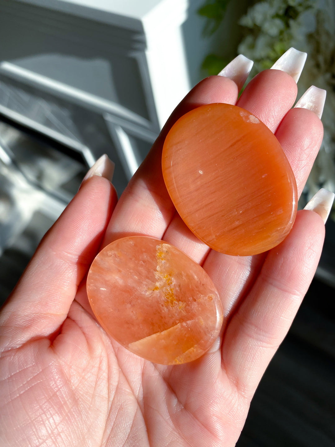 Orange Aventurine Worry Stone