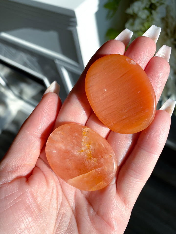 Orange Aventurine Worry Stone