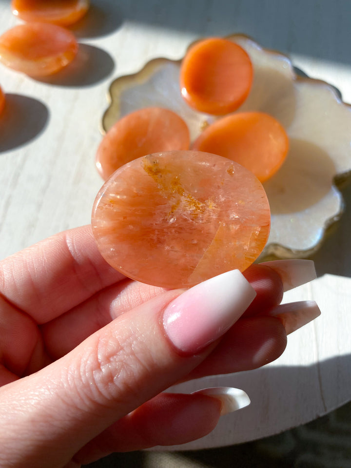 Orange Aventurine Worry Stone