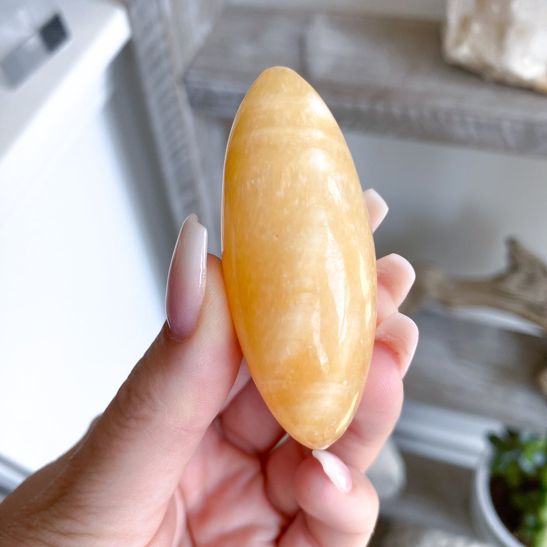 Orange Sherbet Calcite Shiva