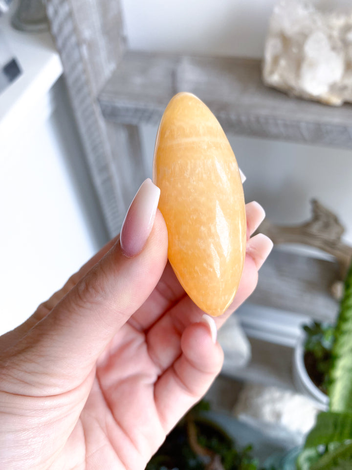 Orange Sherbet Calcite Shiva