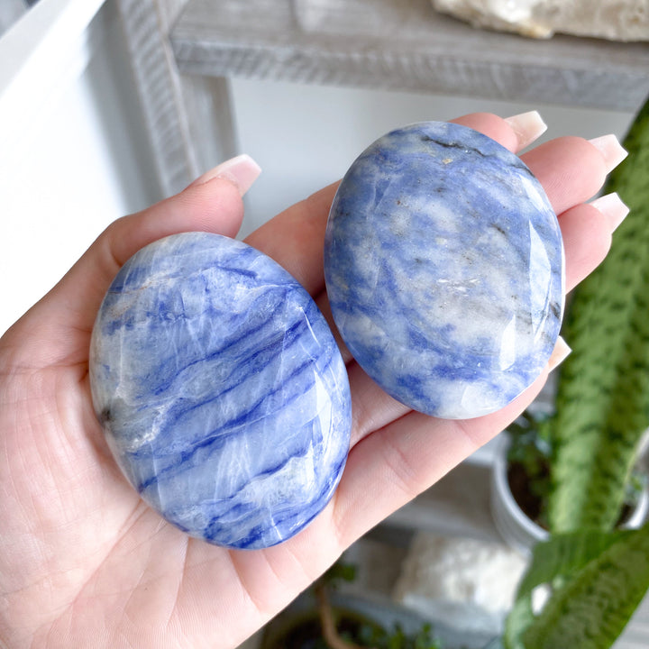 High Quality Afghanite Palm Stone