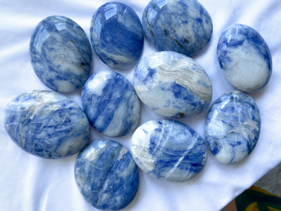 High Quality Afghanite Palm Stone