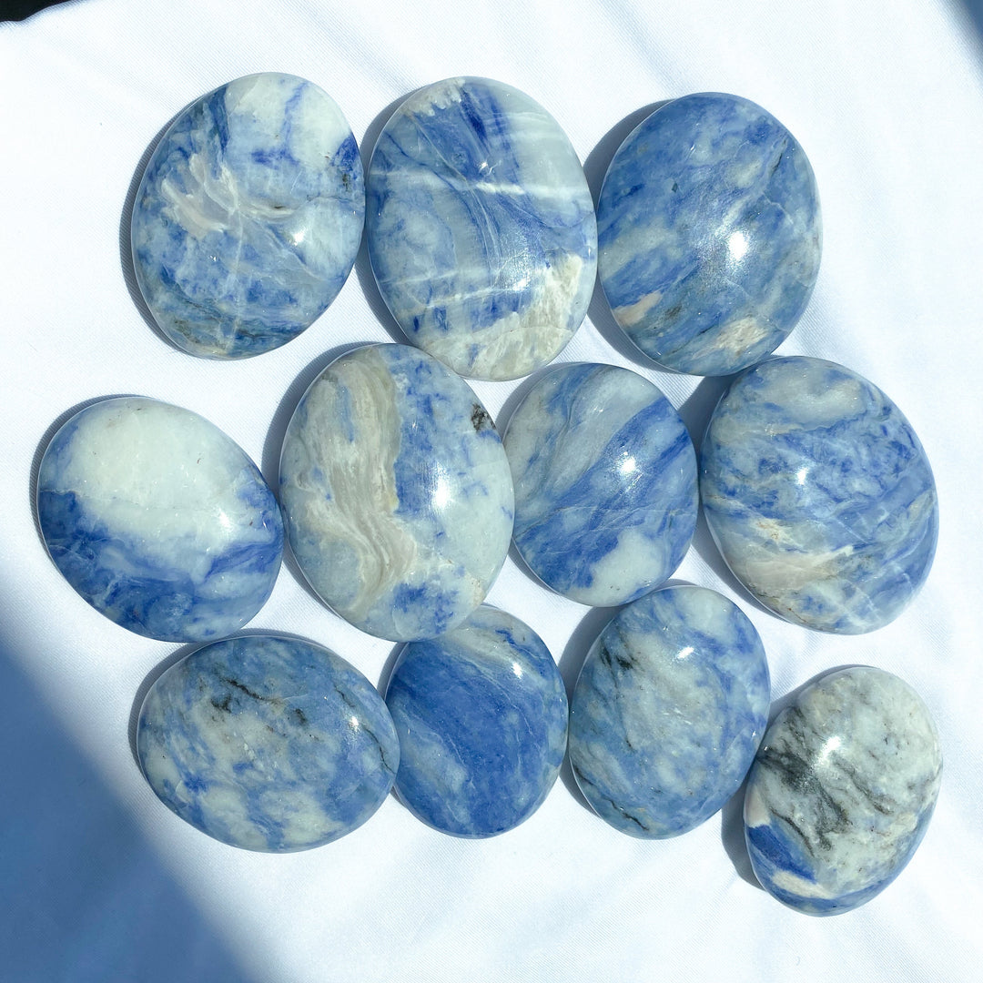 High Quality Afghanite Palm Stone