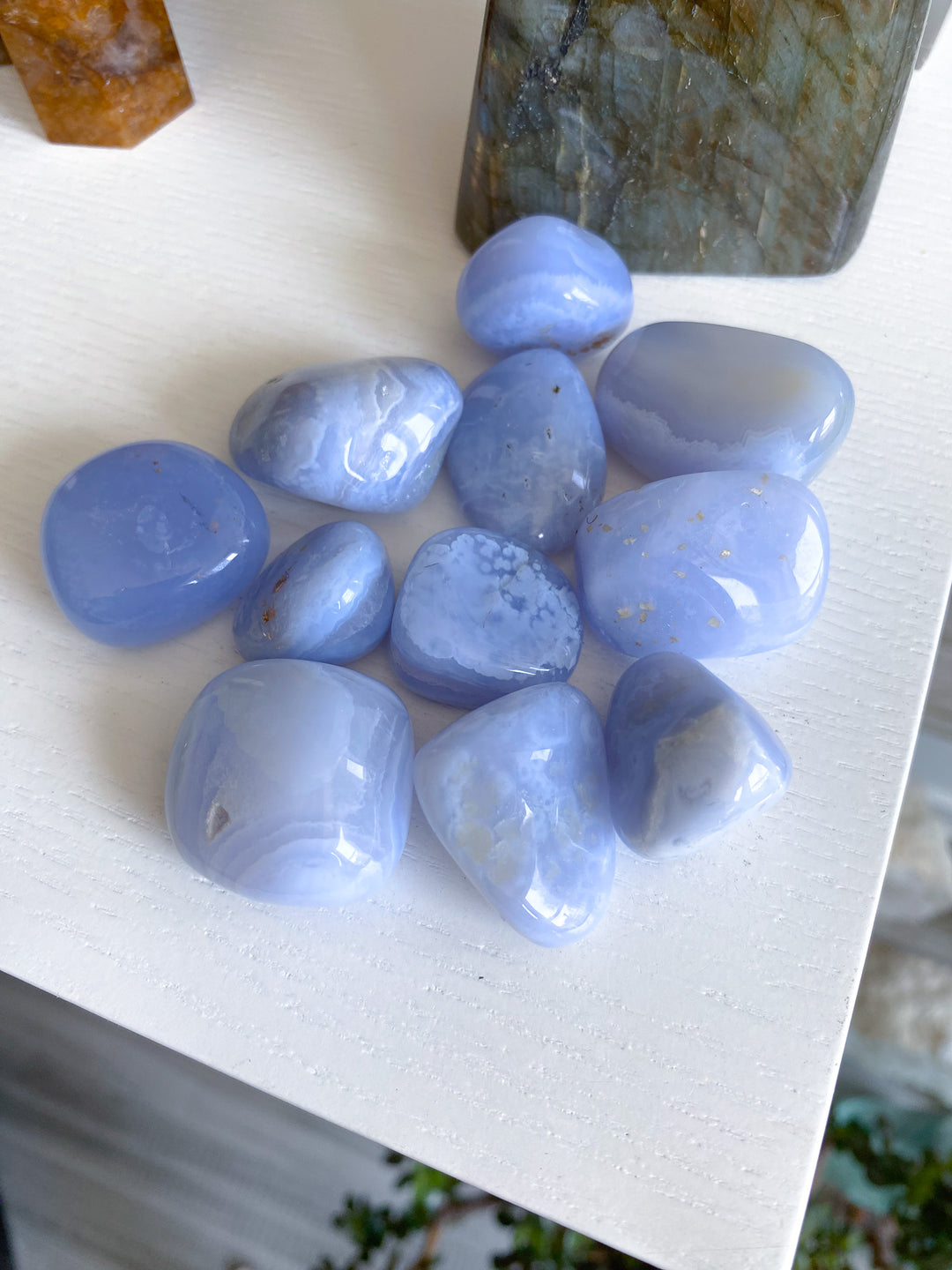 Blue Lace Agate Large Tumble