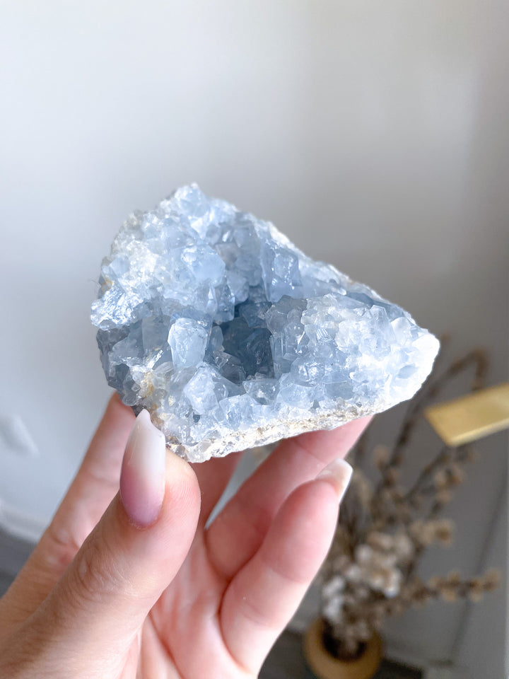 Celestite Cluster Chunk Geode 