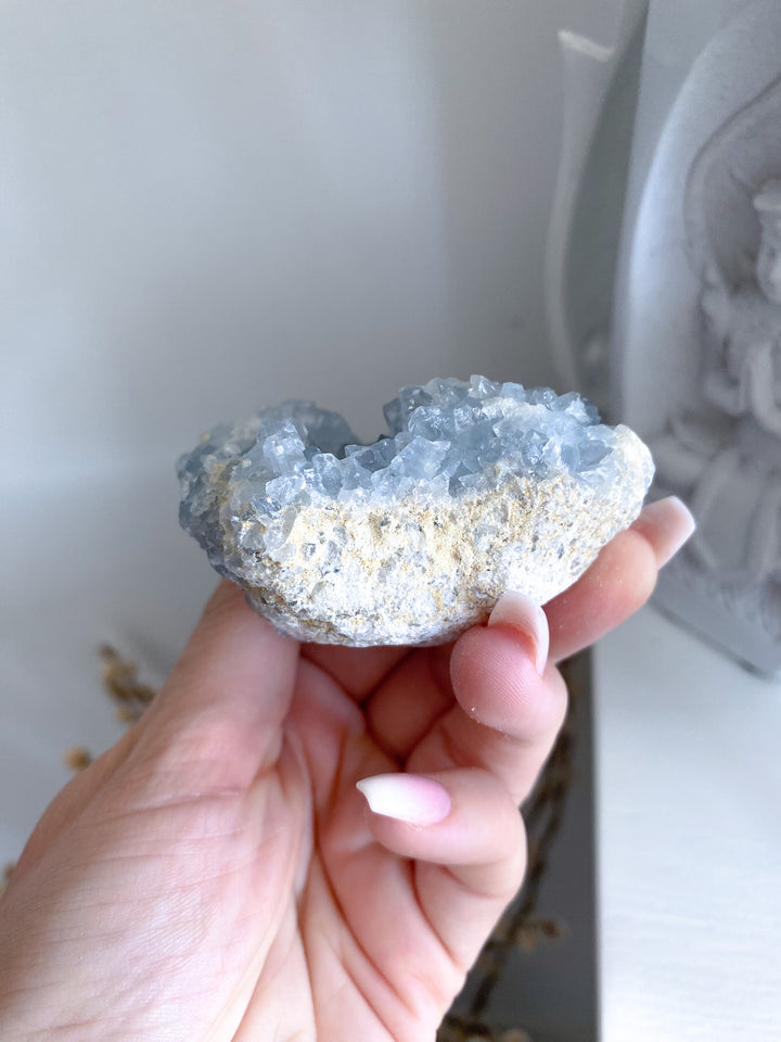 Celestite Cluster Chunk Geode 