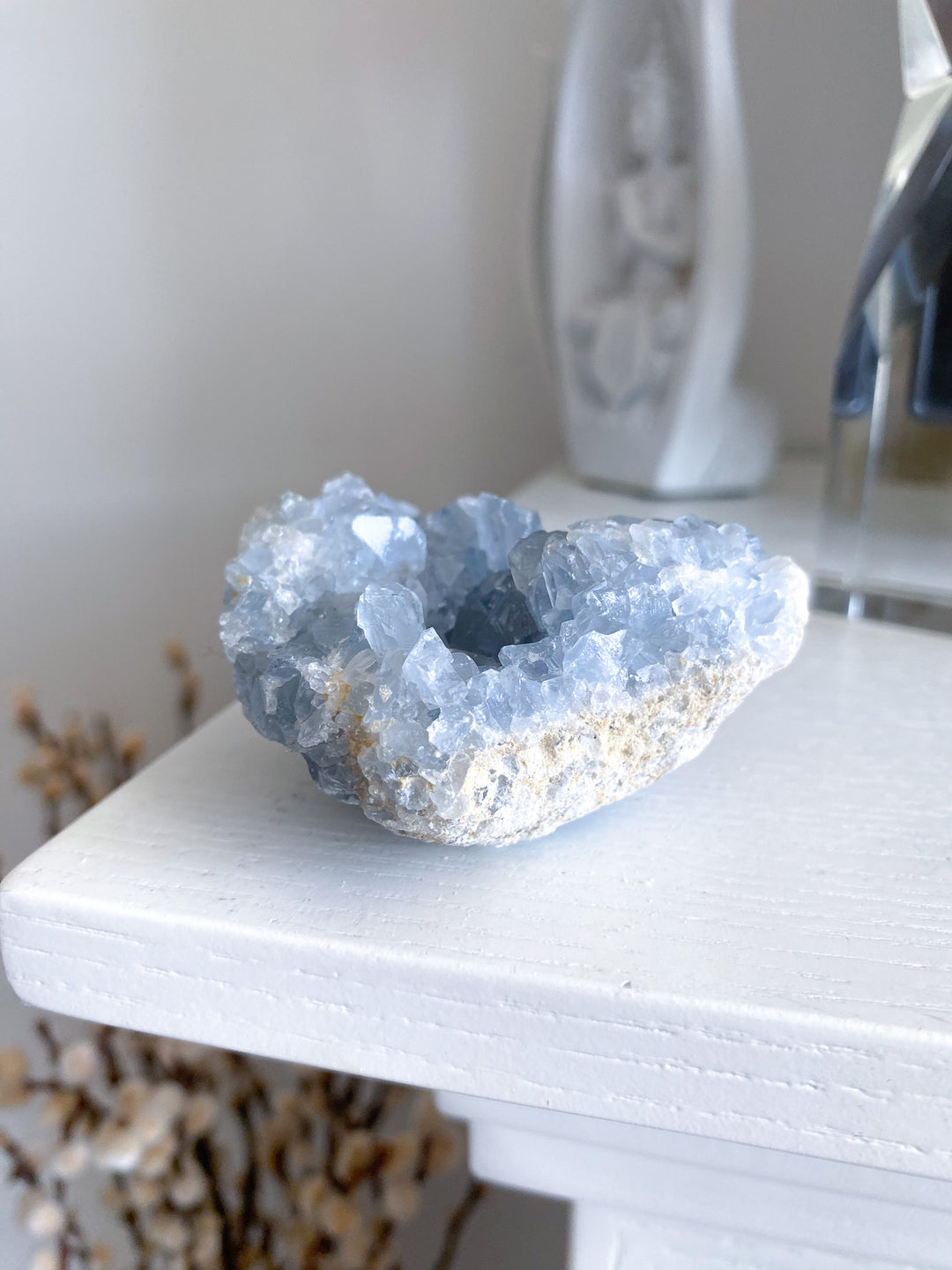 Celestite Cluster Chunk Geode 