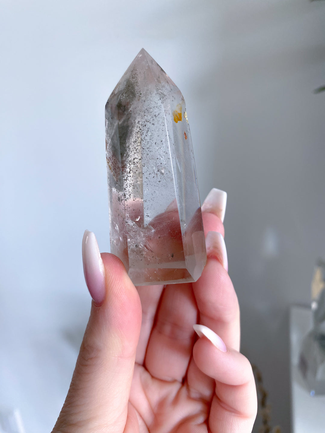 Garden Quartz Point 2" - Get Exact Piece