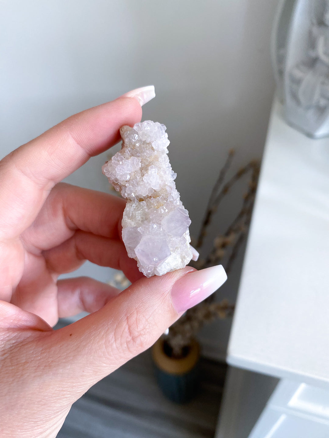 Mountain Range Spirit Quartz Cluster 