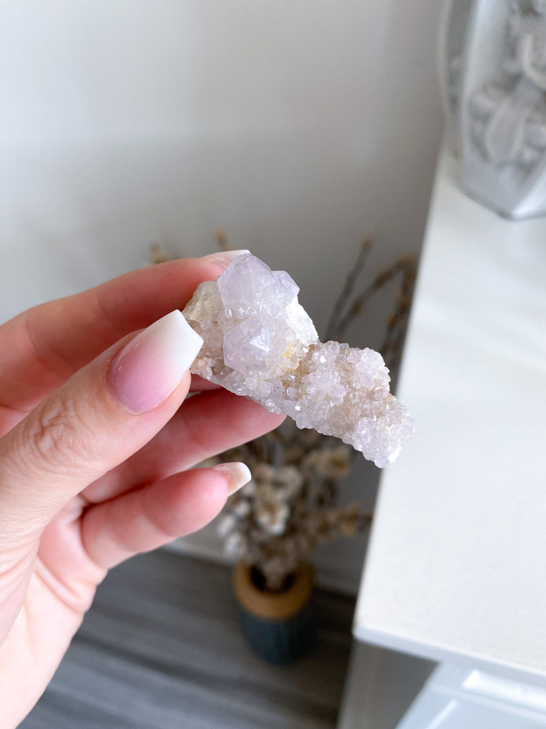 Mountain Range Spirit Quartz Cluster 