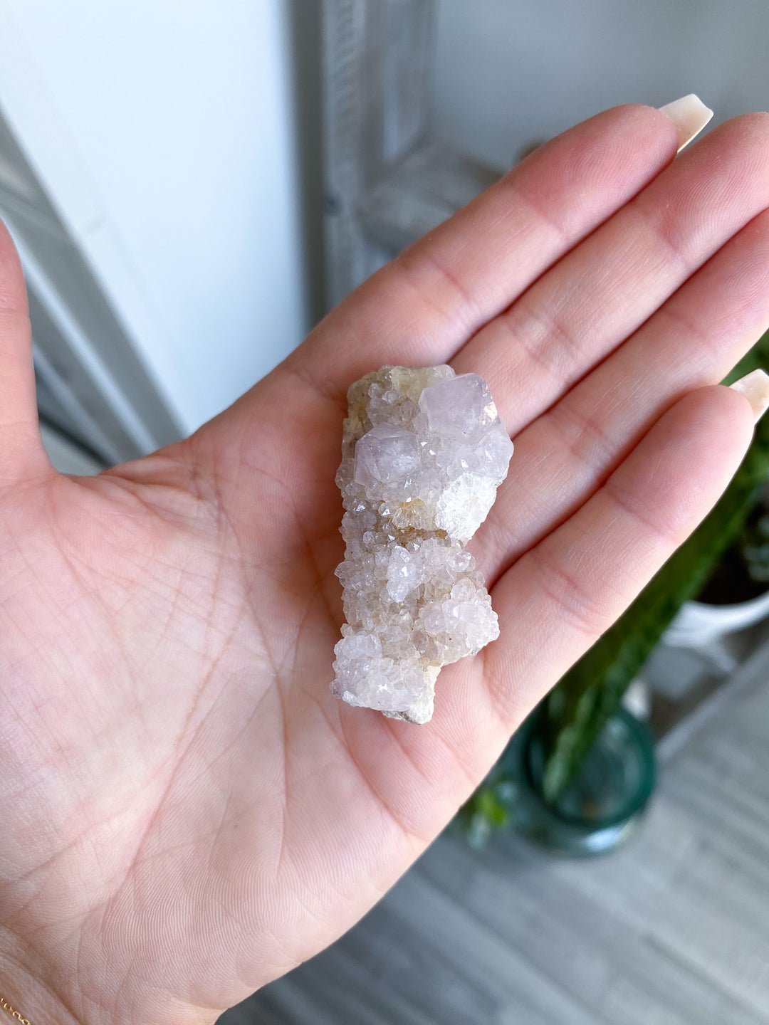 Mountain Range Spirit Quartz Cluster 