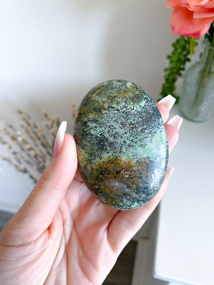 African Turquoise Palm Stone #3