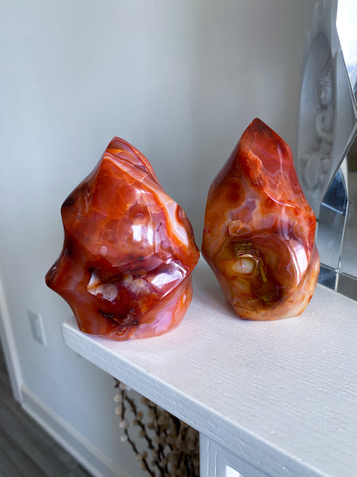 Large, Unique Carnelian Flame 1lb