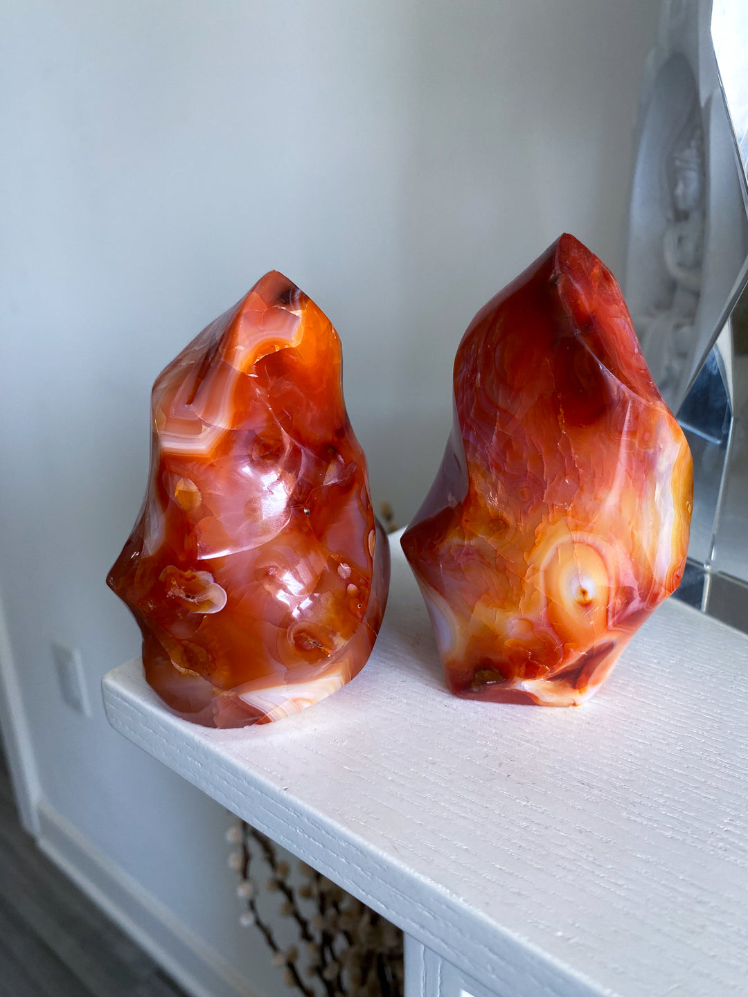 Large, Unique Carnelian Flame 1lb