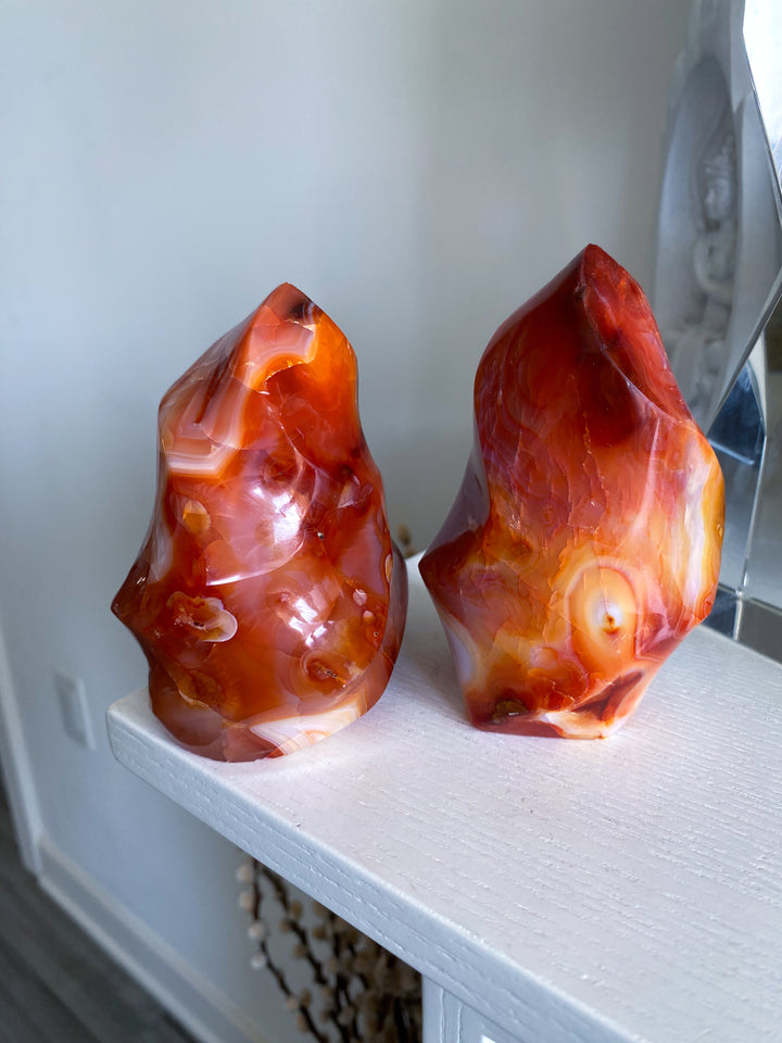 Large, Unique Carnelian Flame 1lb