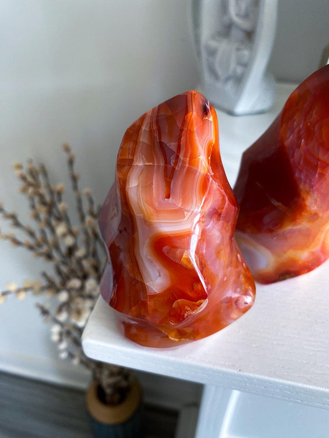 Large, Unique Carnelian Flame 1lb