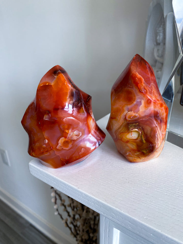 Large, Unique Carnelian Flame 1lb