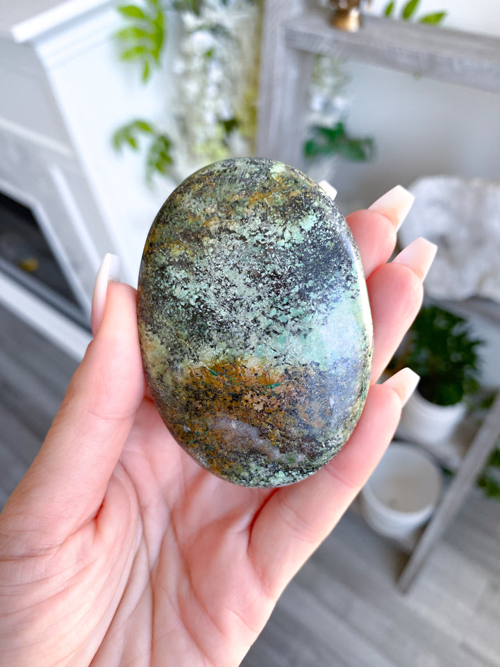 African Turquoise Palm Stone #3