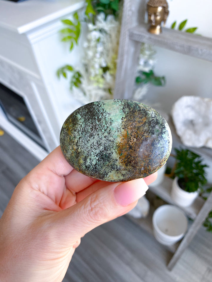 African Turquoise Palm Stone #3