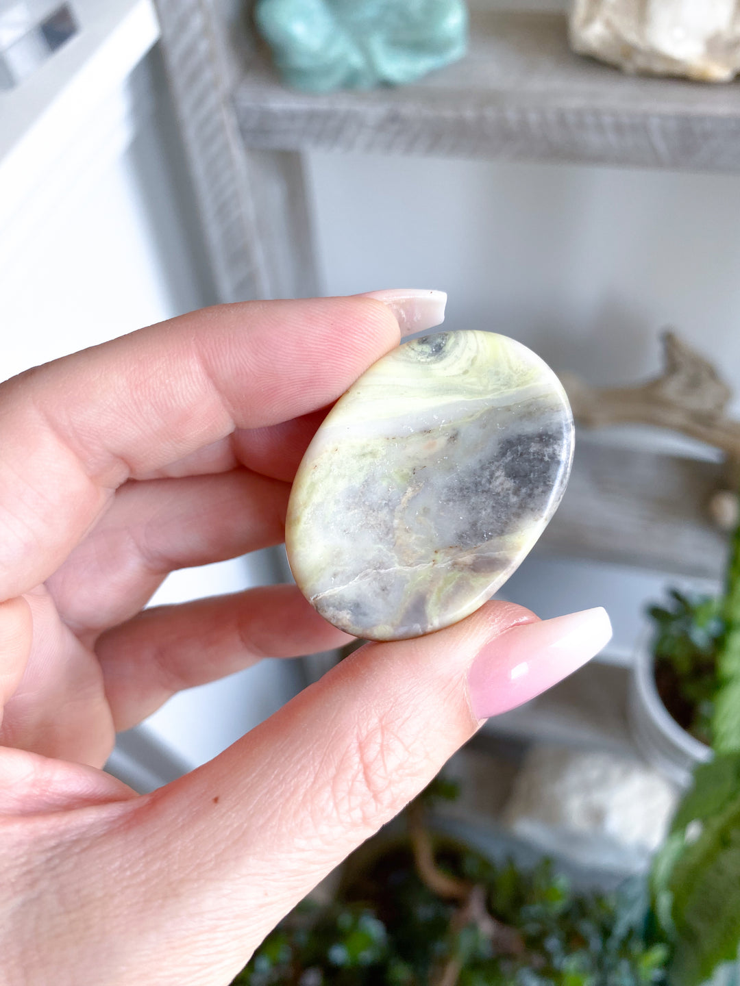 Serpentine Worry Stone