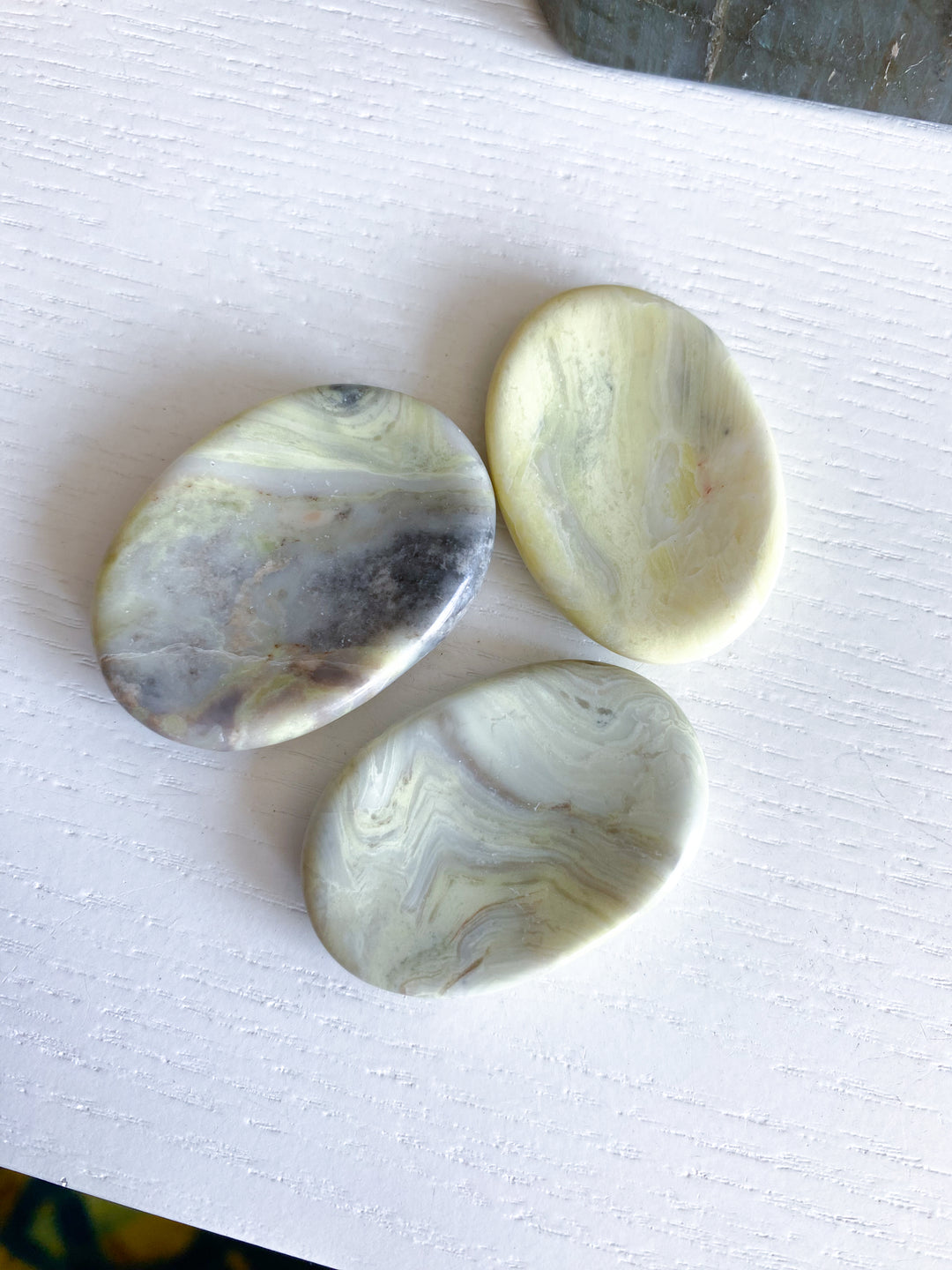 Serpentine Worry Stone
