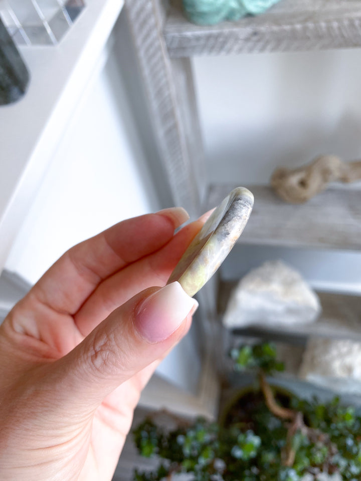 Serpentine Worry Stone
