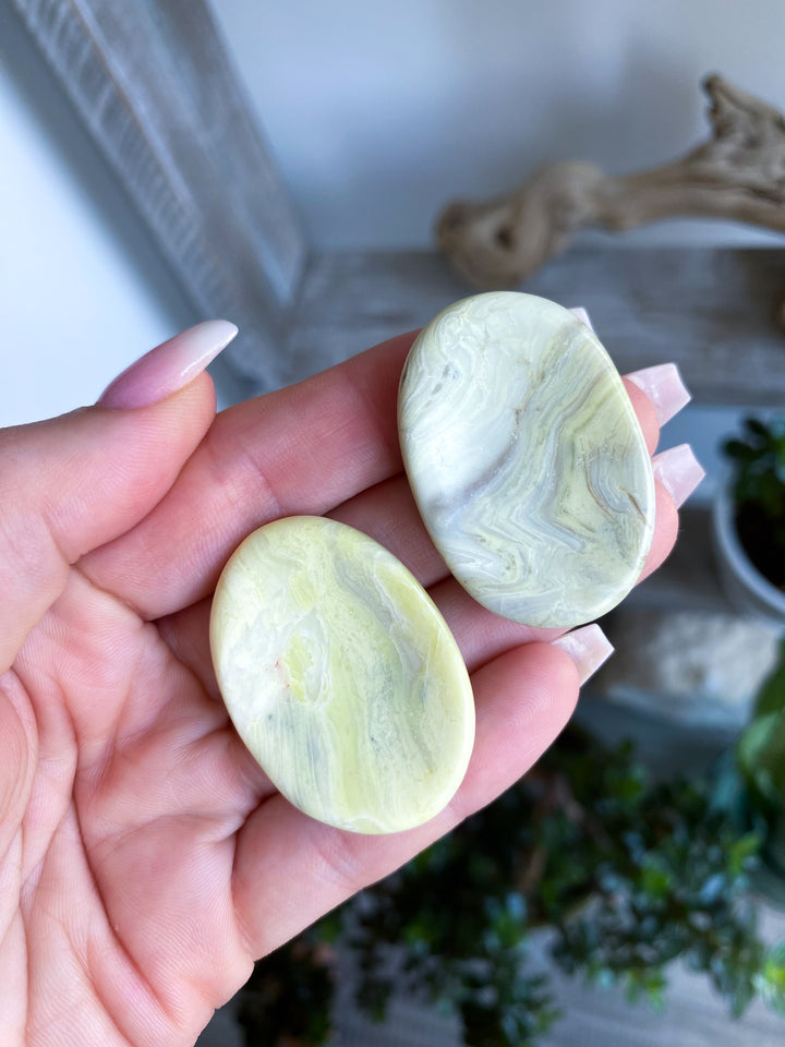 Serpentine Worry Stone