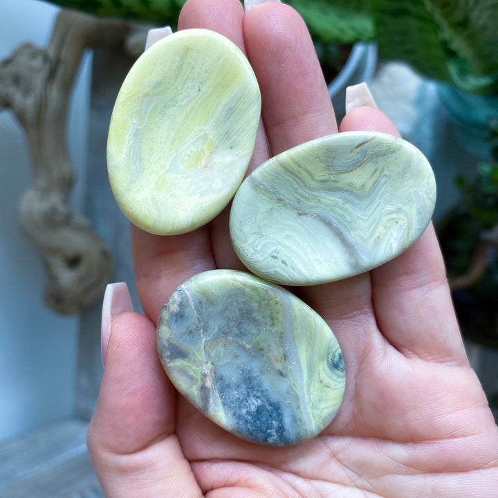 Serpentine Worry Stone