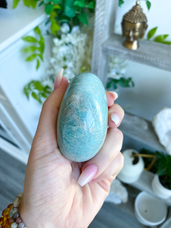 XL Amazonite Palm #4