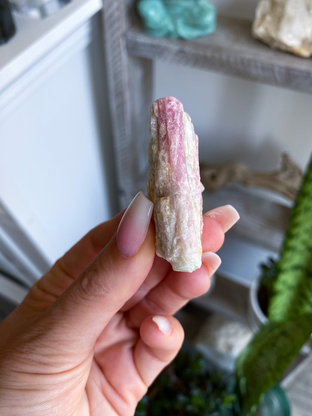 Small Raw Pink Tourmaline Piece 