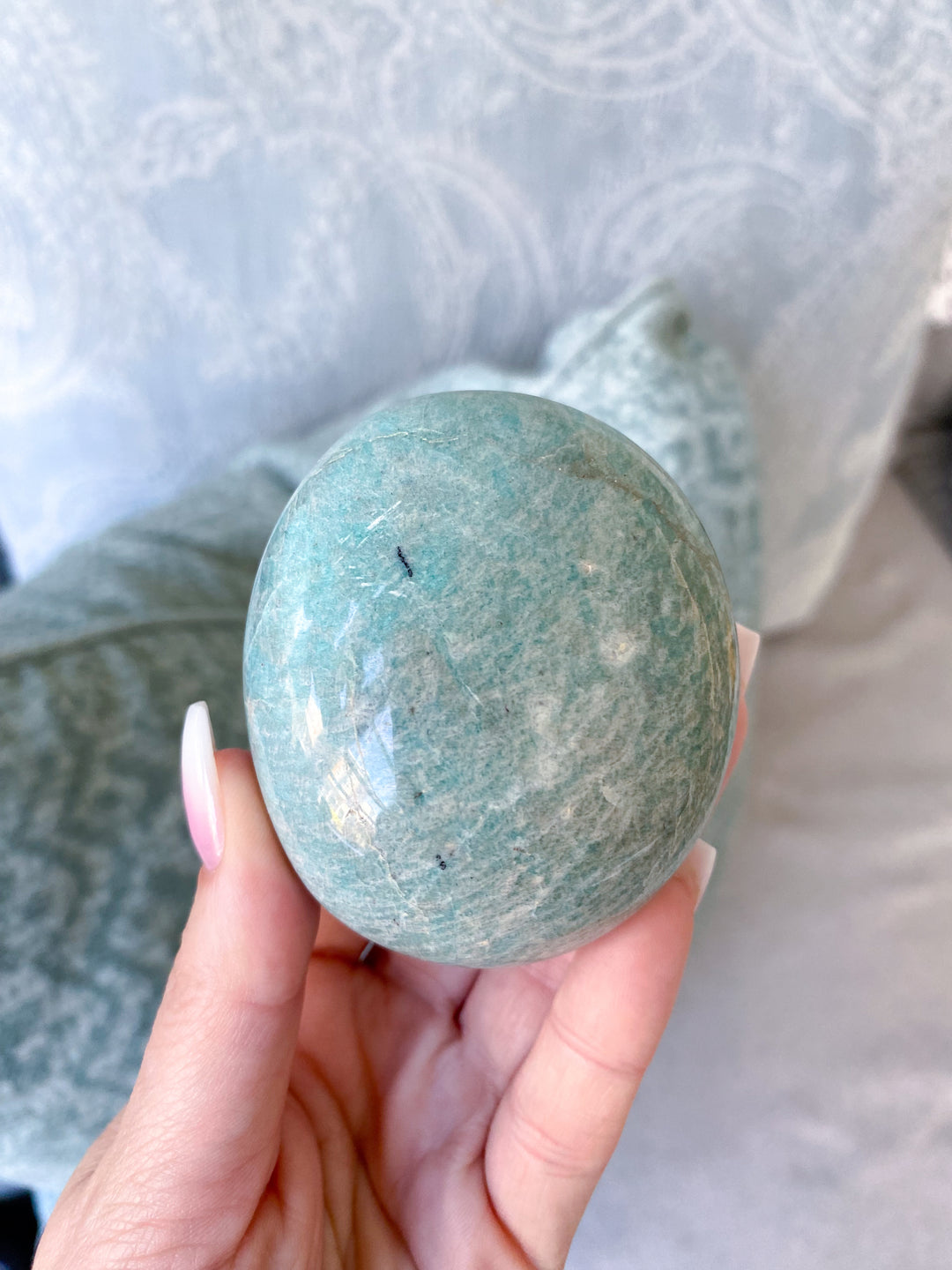 XL Amazonite Palm #4