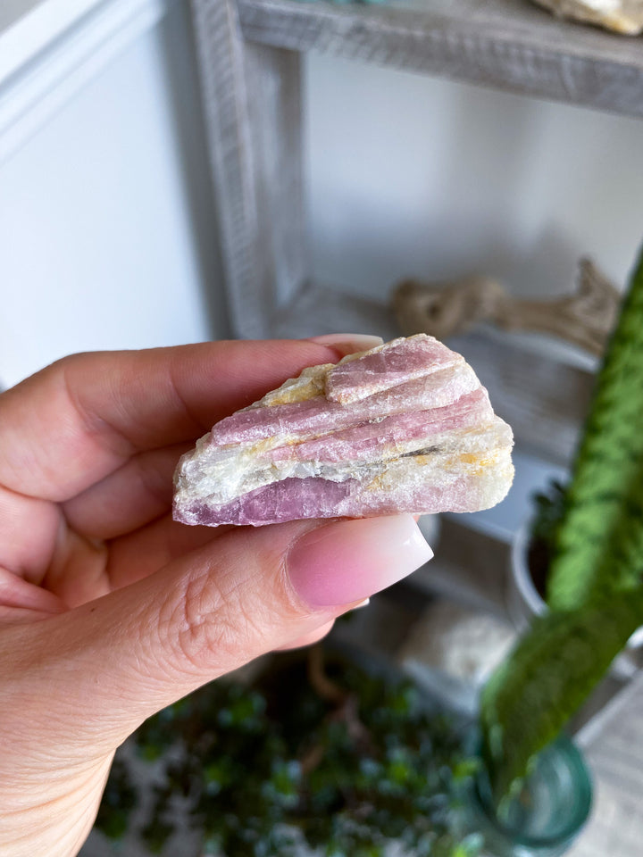 Small Raw Pink Tourmaline Piece 