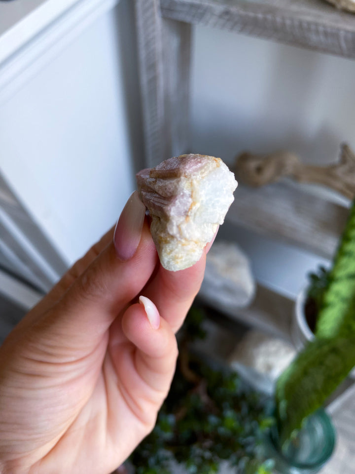 Small Raw Pink Tourmaline Piece 