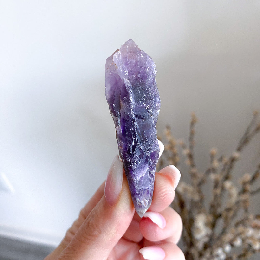 Raw Amethyst Wand 