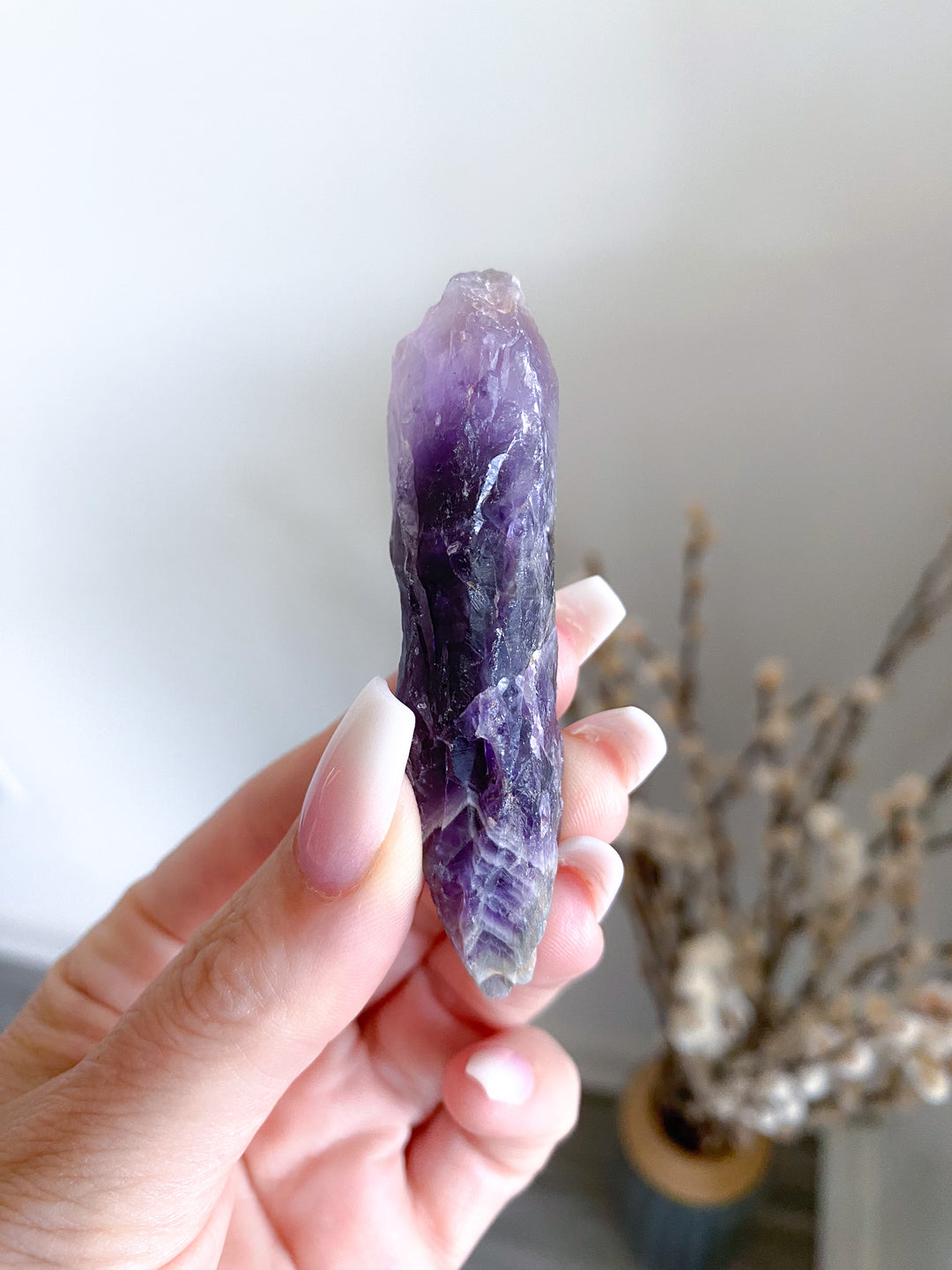 Raw Amethyst Wand 