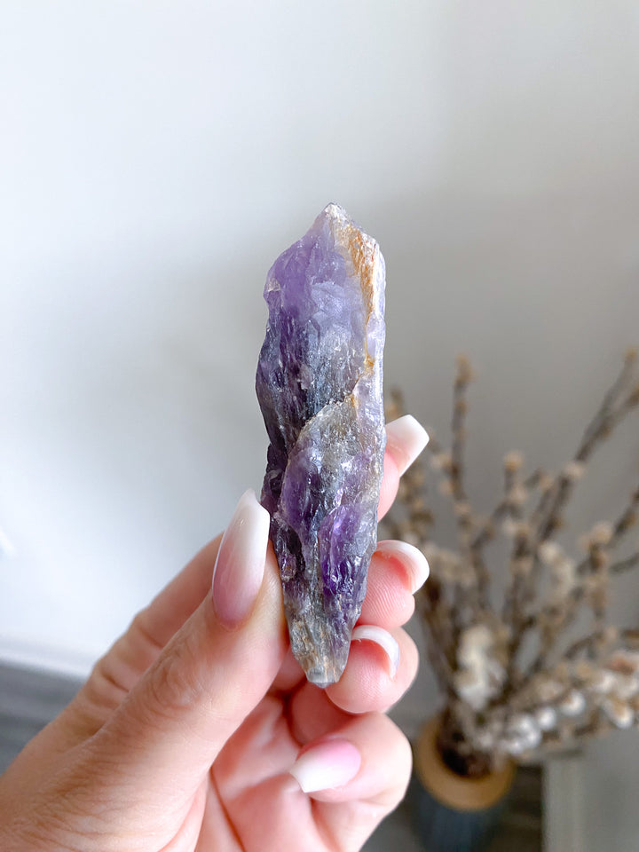 Raw Amethyst Wand 