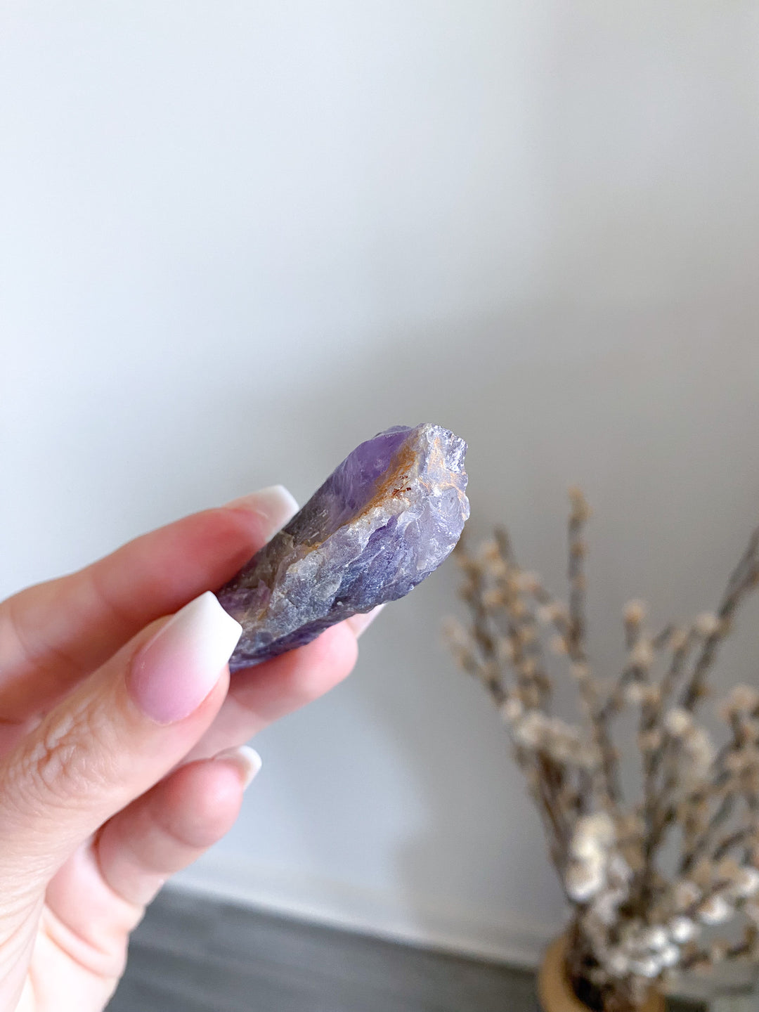 Raw Amethyst Wand 