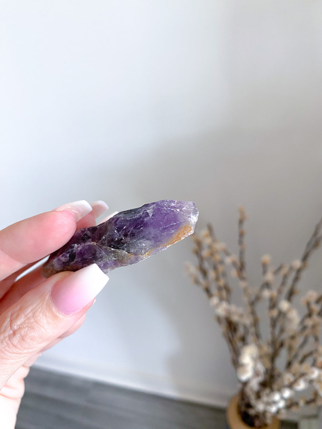 Raw Amethyst Wand 
