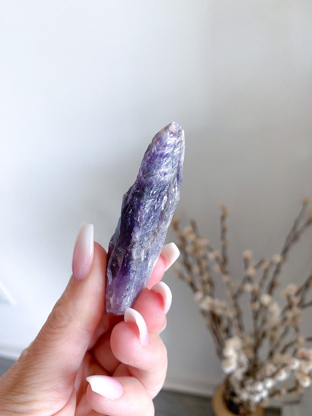 Raw Amethyst Wand 