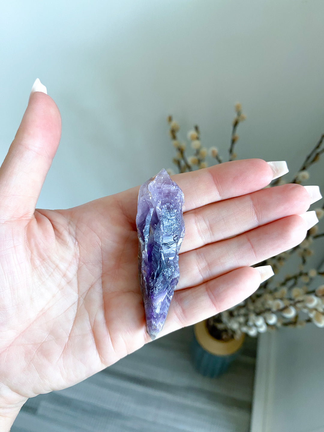 Raw Amethyst Wand 