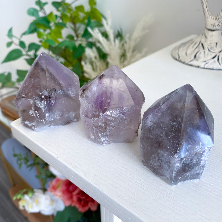 Brandenburg Amethyst Top Polish Point