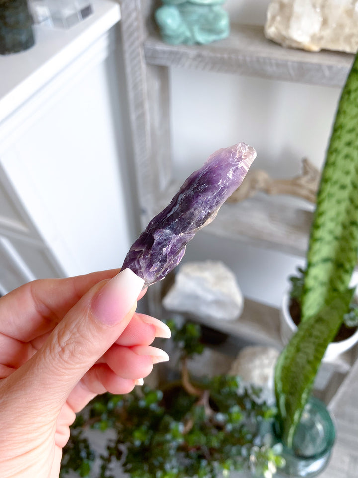 Raw Amethyst Wand 