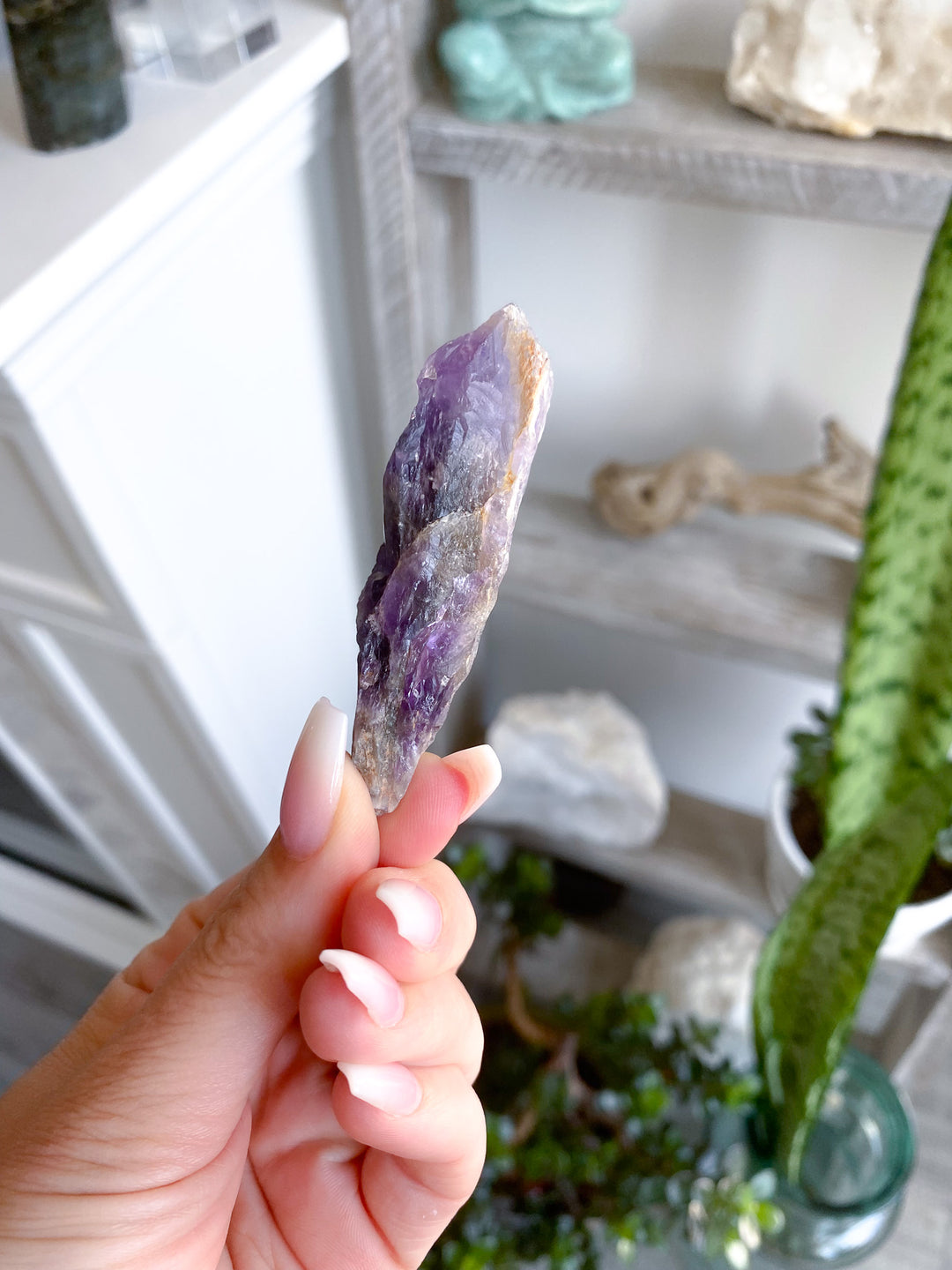 Raw Amethyst Wand 